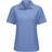 Red Kap Short Sleeve Performance Knit Flex Series Pro Polo Women - Medium Blue