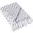 Design Imports Chevron Blankets Grey (152.4x127cm)