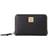 Dooney & Bourke Pebble Grain Medium Zip Around Wallet - Black