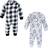 Hudson Plush Jumpsuits - Gray Penguin (10118587)