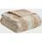 Madison Park Zuri Blankets Beige (177.8x152.4cm)