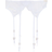 Bluebella Marseille Suspender Belt - White