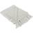 Design Imports Hexagon Blankets White (152.4x127cm)