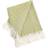 Saro Lifestyle Herringbone Blankets Green (152.4x127cm)