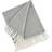 Saro Lifestyle Herringbone Blankets Gray (152.4x127cm)
