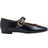 Sam Edelman Michaela Mary Jane Flat - Royal Navy