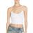 Free People Brami Skinny Strap Seamless Top - White