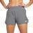 Nike Dri-FIT 3'' Running Shorts Women - Particle Grey