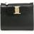 Ferragamo Vara Bow Compact Wallet - Black