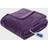 Beautyrest Heated Plush Blankets Purple (177.8x152.4cm)