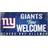 Fan Creations New York Giants Fans Welcome Sign