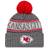 New Era Kansas City Chiefs Bisyssla Graphite Beanies