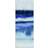 Empire Art Direct Shorebreak Abstract B Glass Framed Art 61x160cm