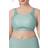 Glamorise No-Sweat Mesh Sports Bra Plus Size - Jade