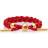 Rastaclat LNY Snake Braided Bracelet - Red/Gold