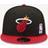 New Era Miami Heat Team Arch 9FIFTY Snapback Cap Sr