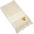 Linum Home Textiles Luxe Herringbone Bath Towel Beige (175.26x96.52cm)