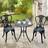 OutSunny 3 Piece Patio Cast Aluminium Bistro Set Bistro Set