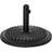 OutSunny 15Kg Round Parasol Base Fits 35/38/48mm Pole Black