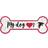 Fan Creations Atlanta Falcons Team Dog Bone Sign Board