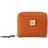 Dooney & Bourke Saffiano Small Zip Around Wallet - Natural