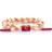 Rastaclat Leo Braided Bracelet - Red/Yellow