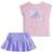 adidas Tank and Skort 2-Piece Set - Clear Pink