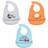 Hudson Silicone Bibs Kale Yeah 3-pack