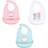 Hudson Silicone Bibs Sweetest Cupcake 3-pack