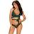 Obsessive sensuelia green 2-pieces underwear L/XL