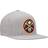 Mitchell & Ness Denver Nuggets Team Logo Snapback Hat Men - Heathered Gray