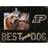 Purdue Boilermakers Best Dog Clip Photo Frame