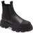 Ganni Calf Leather Low - Black/Black
