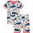 Hatley Aquatic Friends Pyjamas - Off White