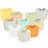 Luvable Friends Feeder Bibs 10-pack Neutral Chevron