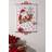 Permin Pakkekalender broderi kit med Julemanden 34-1603