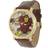Marvel Vuxen Vintage Analog Kvartsur Brun