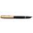 Parker 51 Black Fountain penM (gold nib) black