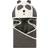 Hudson Animal Face Hooded Towel Modern Panda