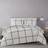 Truly Soft Kurt Windowpane Duvet Cover Beige (228.6x172.72cm)