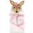 Hudson Animal Face Hooded Towel Fawn