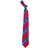 Eagles Wings Geo Stripe Tie - Kansas Jayhawks