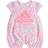 adidas Infant Printed Shortie Romper - Clear Pink (FZ9680)