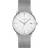Junghans Max Bill Mega Sapphire Glass 58/4821.46 Silver