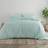 Solid Duvet Cover Blue (228.6x228.6cm)