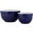 Premier Housewares Gigi Blue/White Round Mixing Set of 2 Bowl