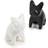 Jonathan Adler French Bulldog Salt Mill, Pepper Mill 7.3cm