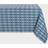 Design Imports Ikat Tablecloth Blue (213.36x152.4cm)