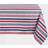 Design Imports Patriotic Stripe Tablecloth Multicolour (213.36x152.4cm)