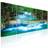 Arkiio Sapphire Waterfalls 225X90 Flerfärgad Landskap Tavla